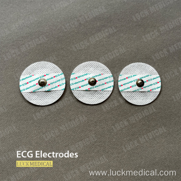 Medical ECG Electrode Pad Lead On Chest